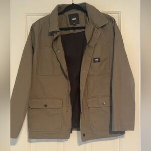 Vans Unisex Olive Invisible Hooded Jacket